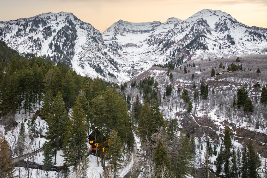 View of mountain backdrop
