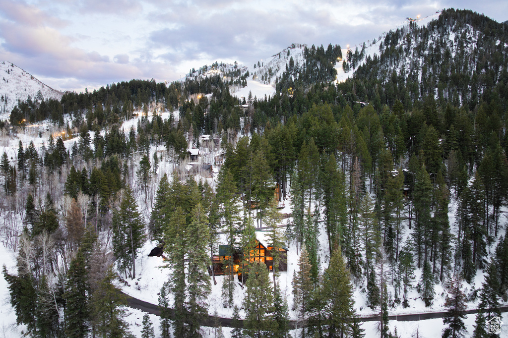 View of mountain backdrop