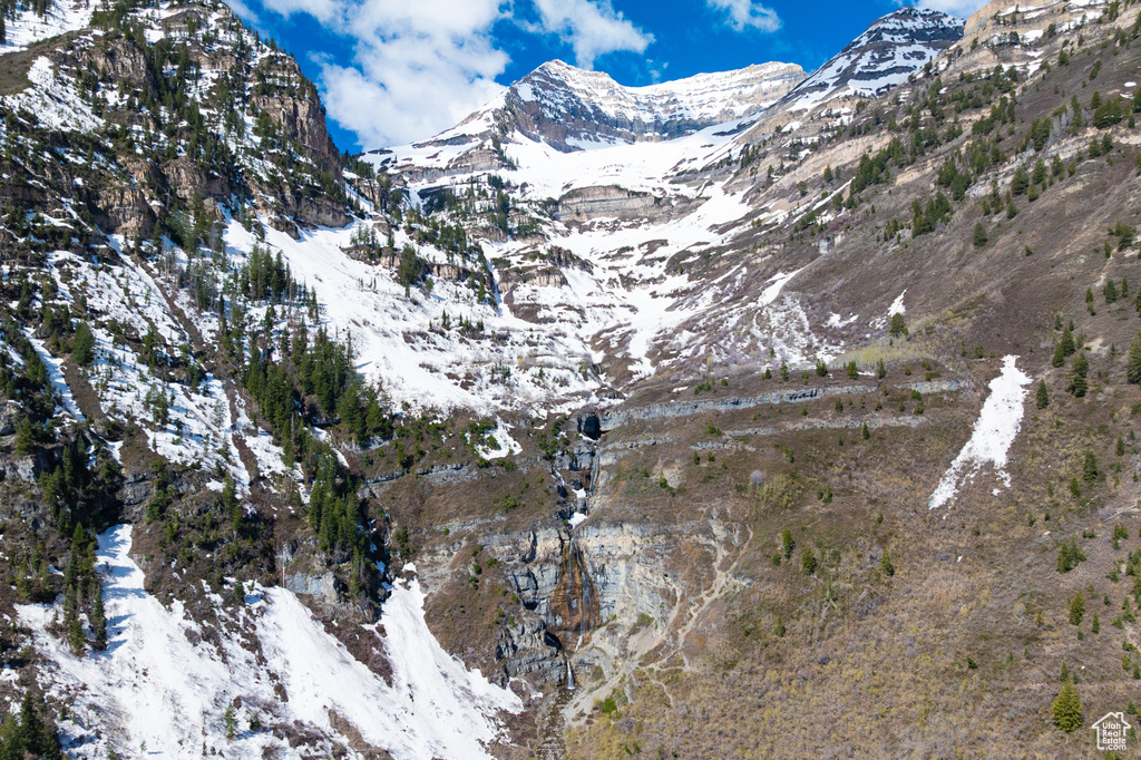 View of mountain background