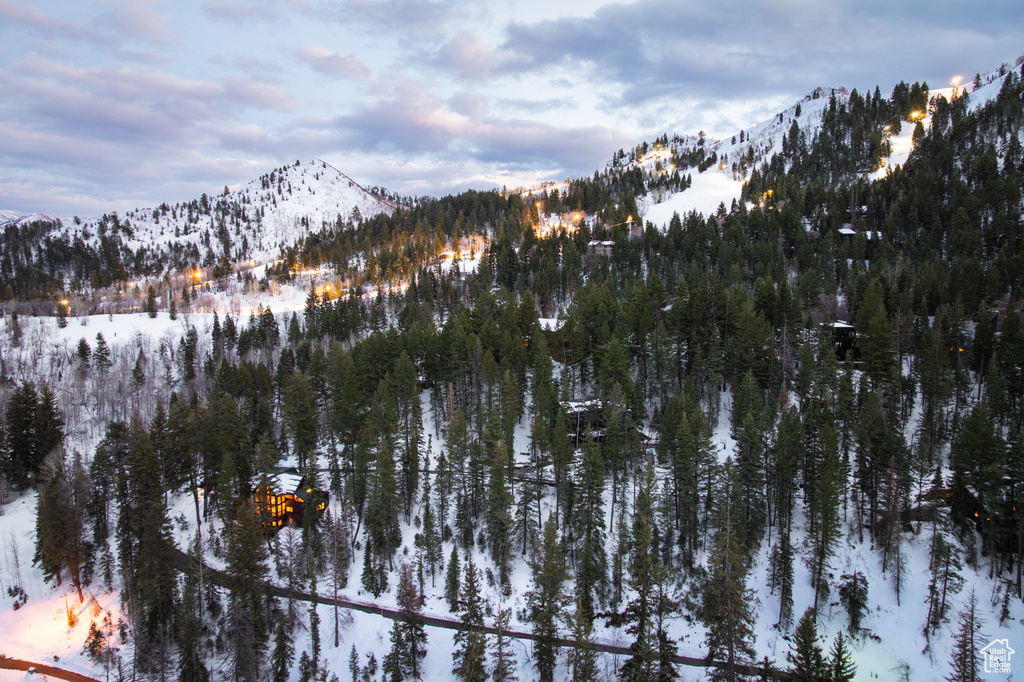 View of mountain backdrop
