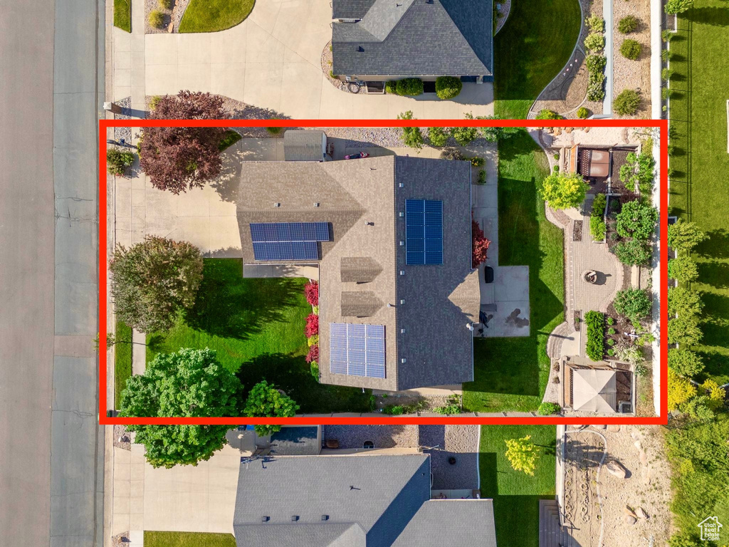 View of property location featuring property boundaries highlighted