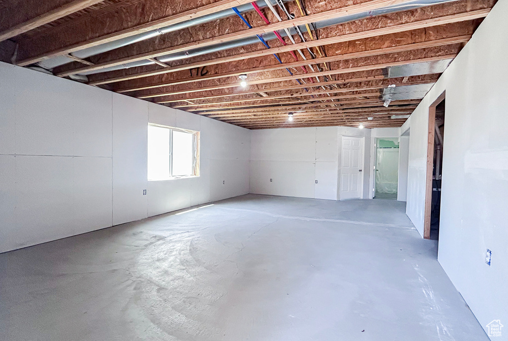 View of basement