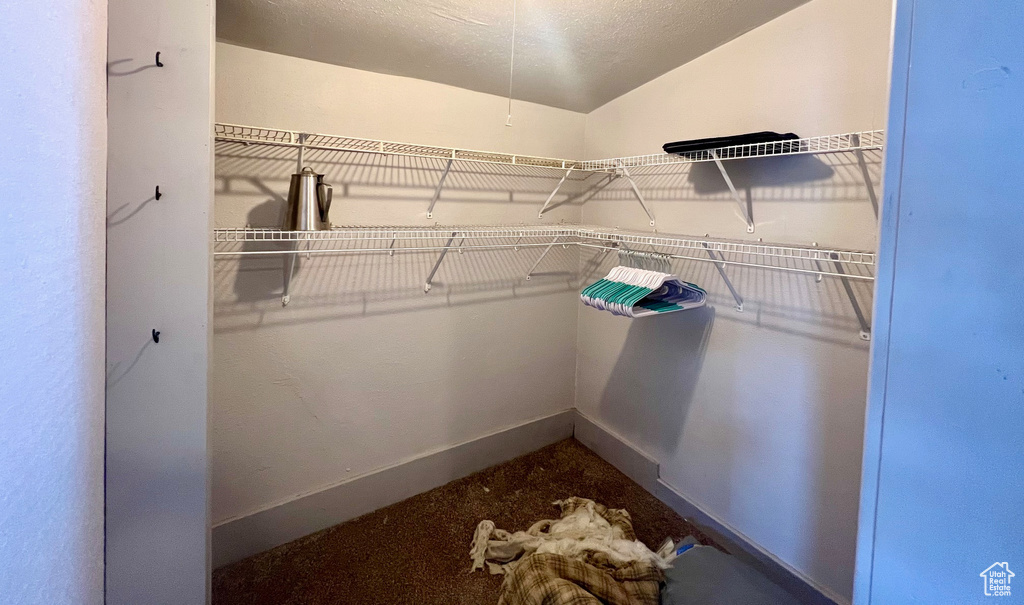 View of spacious closet