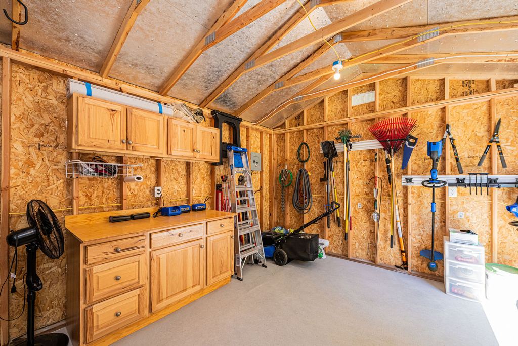 View of storage area