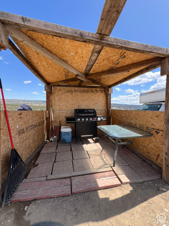 View of patio / terrace featuring grilling area