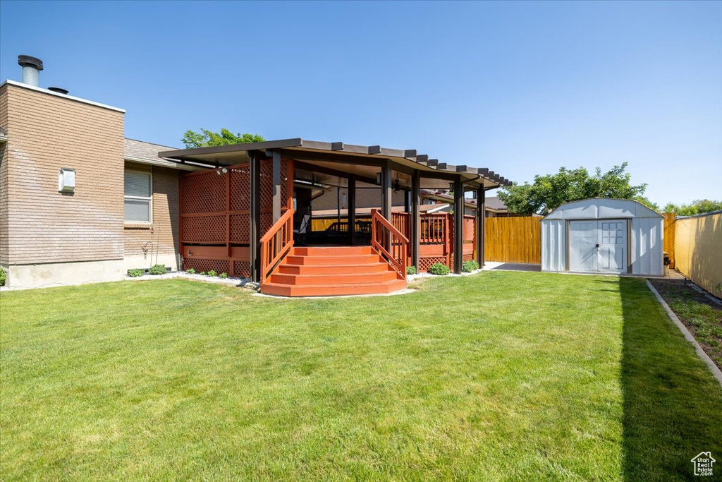 View of yard