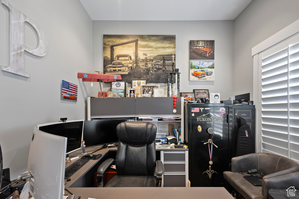 View of home office