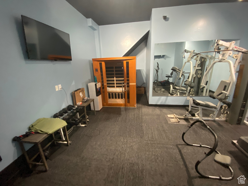 View of workout room