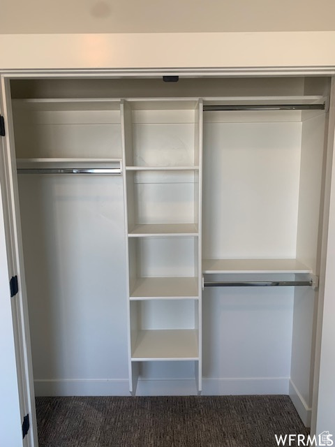 View of closet