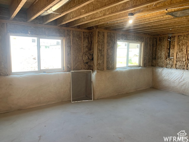 View of basement