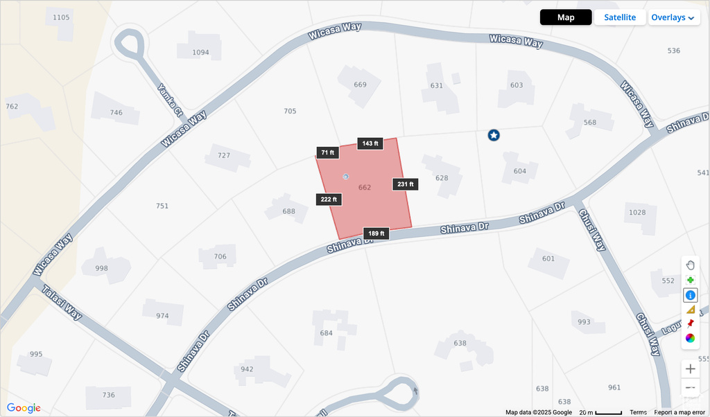 Parcel map