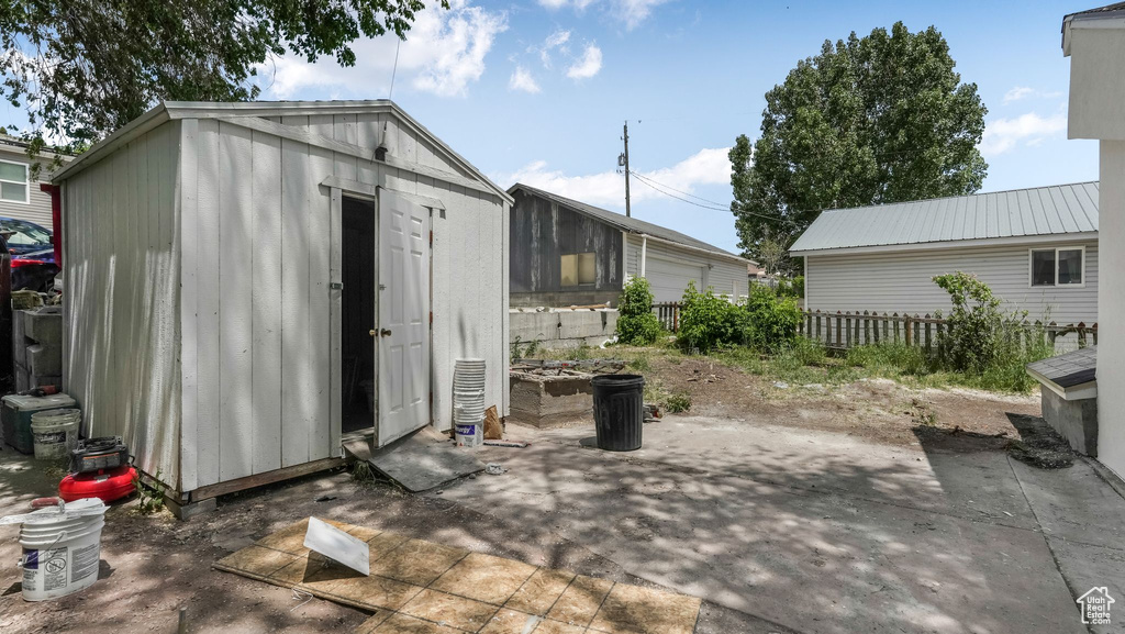 View of shed