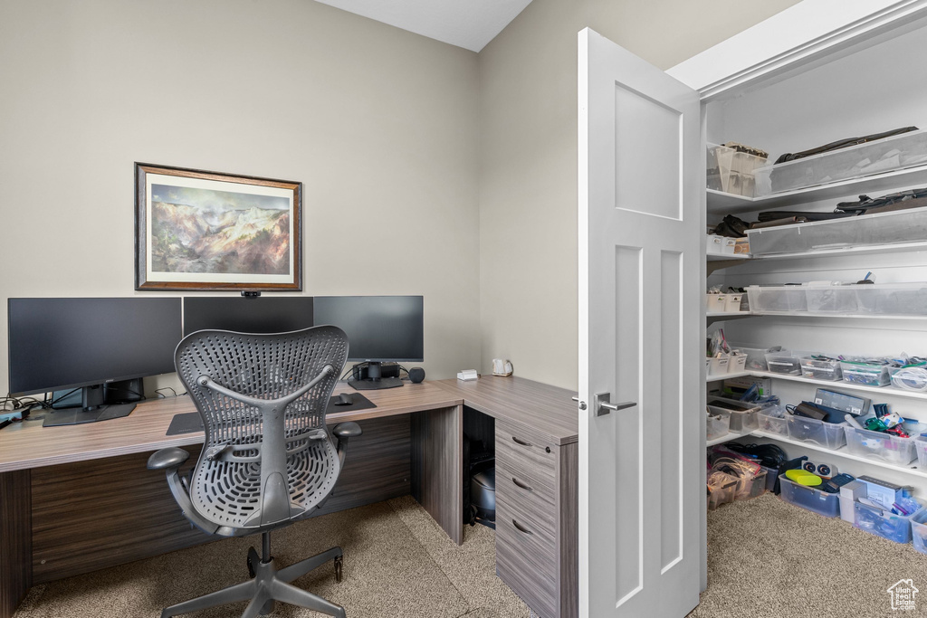 View of office area