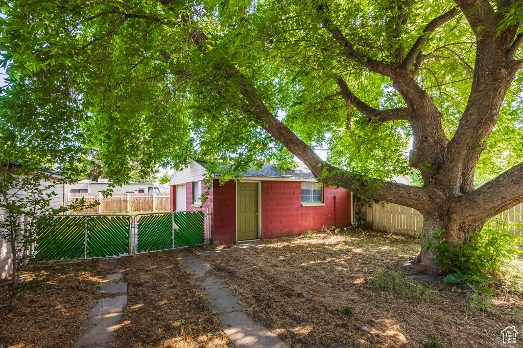 View of yard