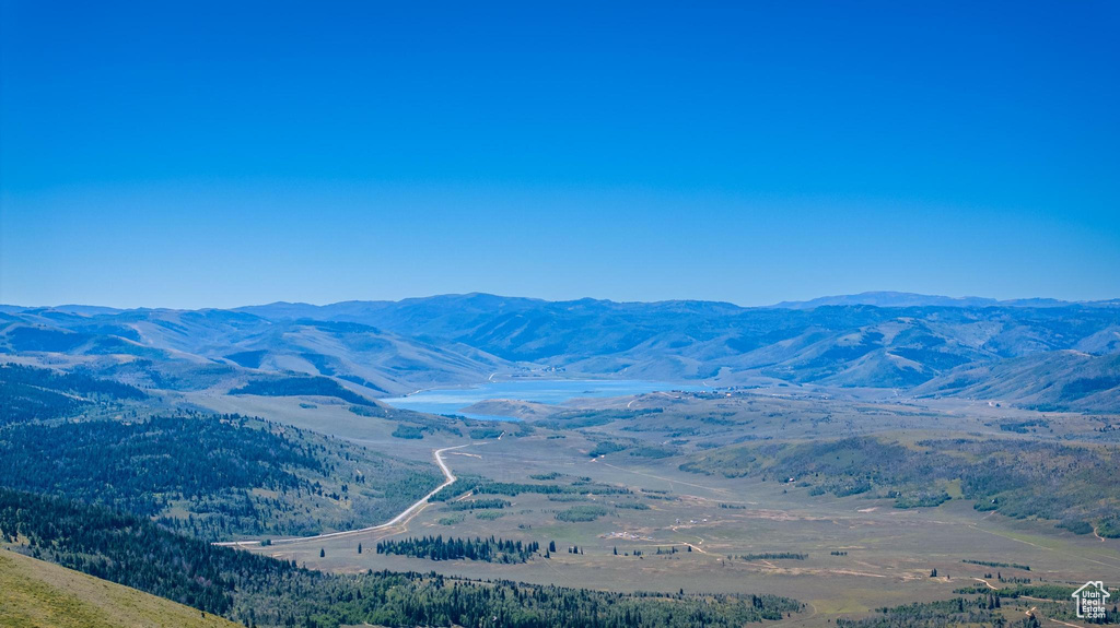 View of mountain backdrop