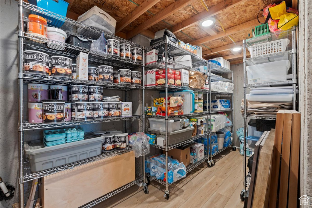 View of storage area