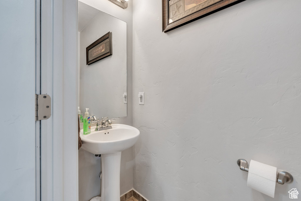 View of bathroom