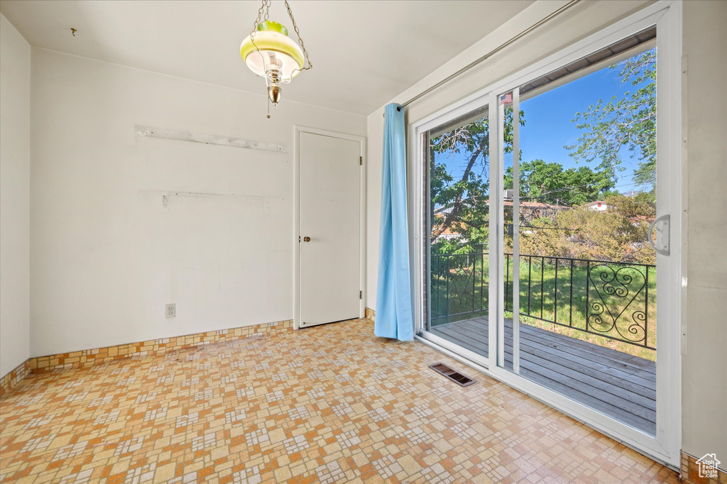 View of unfurnished room