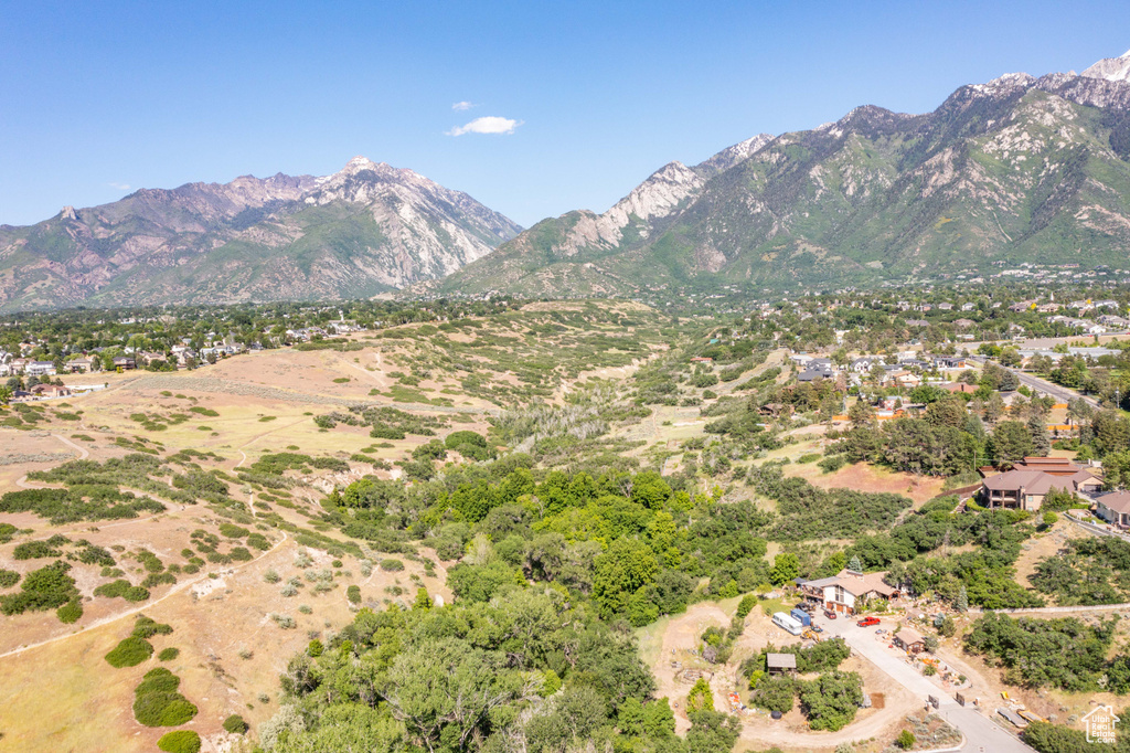 View of mountain backdrop