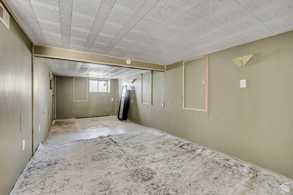 View of basement