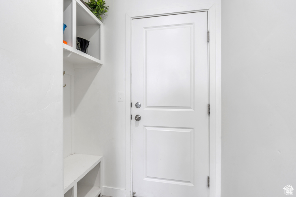View of mudroom