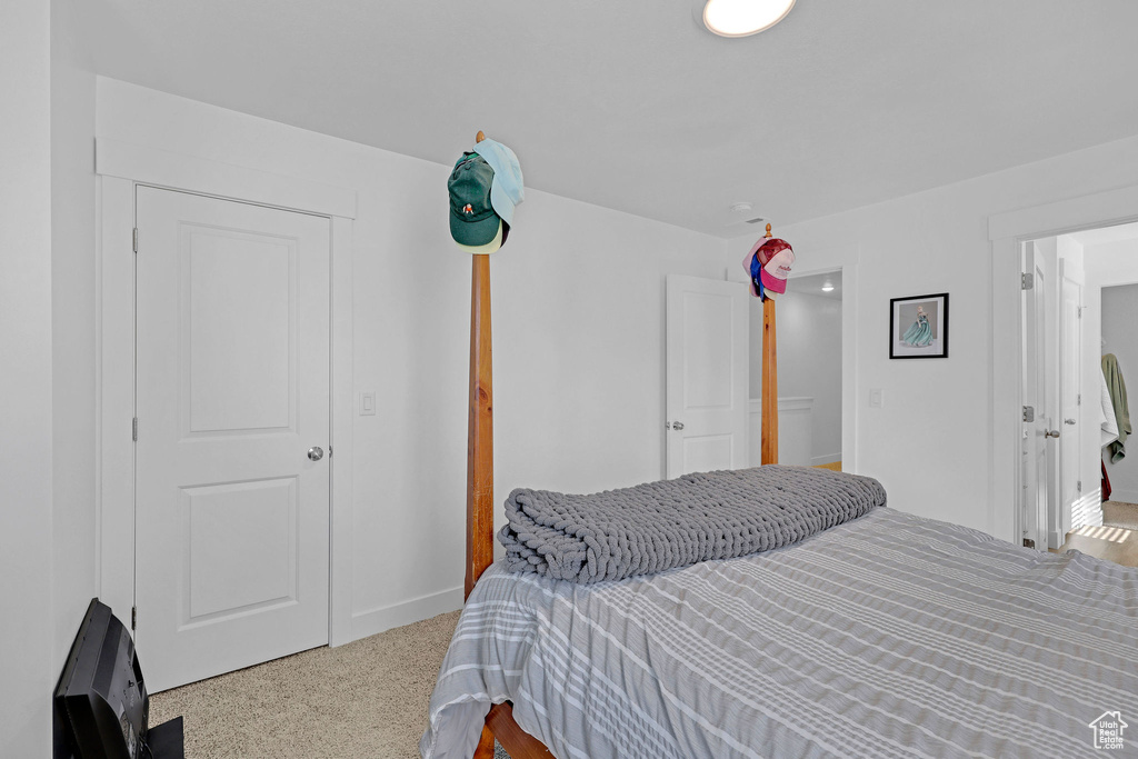 Bedroom featuring baseboards