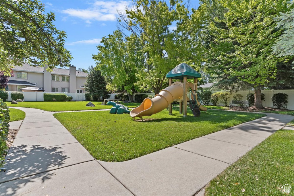 View of community play area