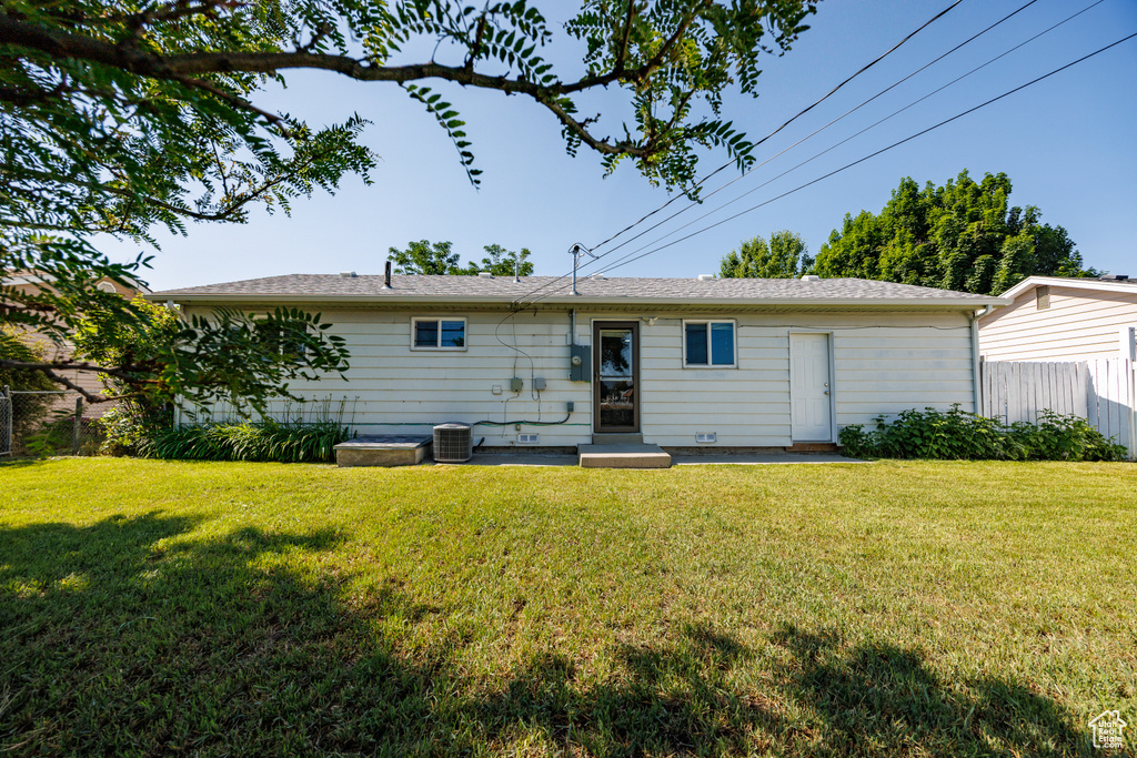 View of rear view of house