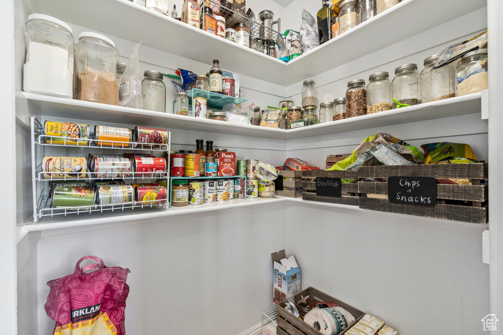 View of pantry