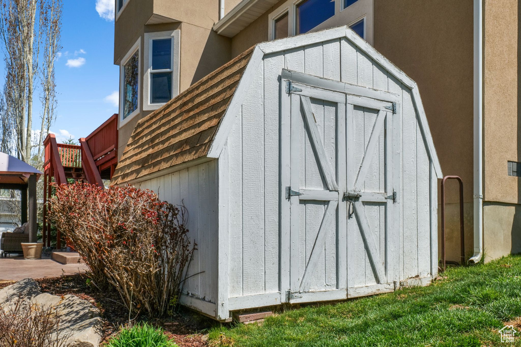 View of shed
