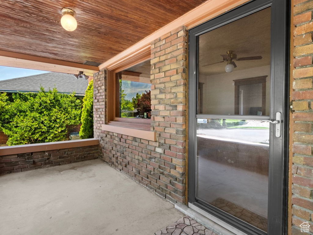 View of porch
