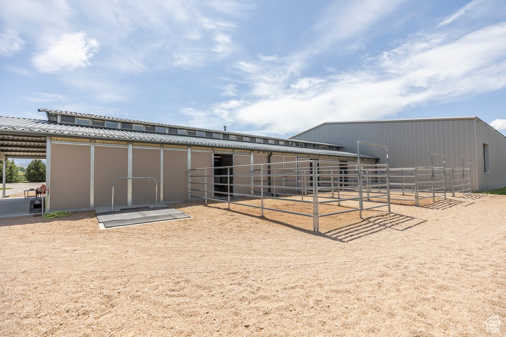 View of stable