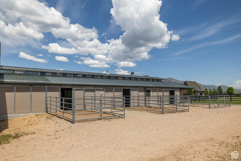 View of stable