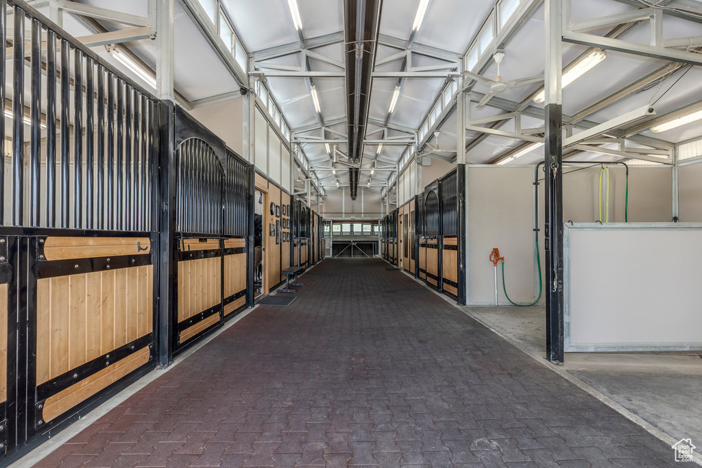View of stable