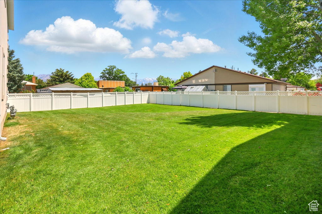 View of yard