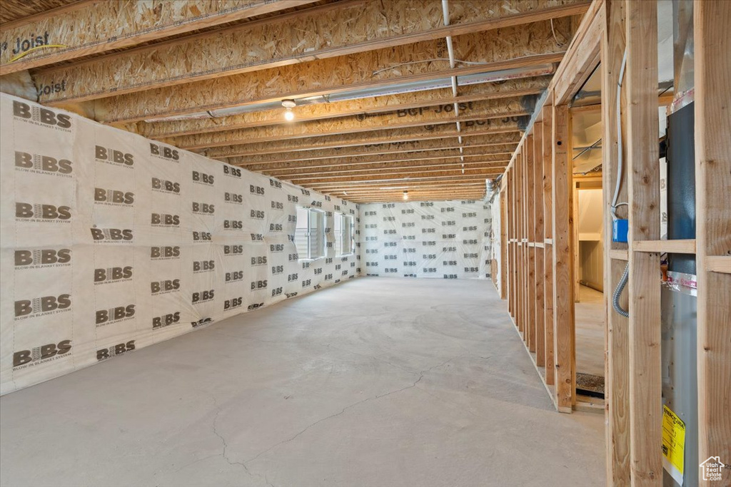 View of basement