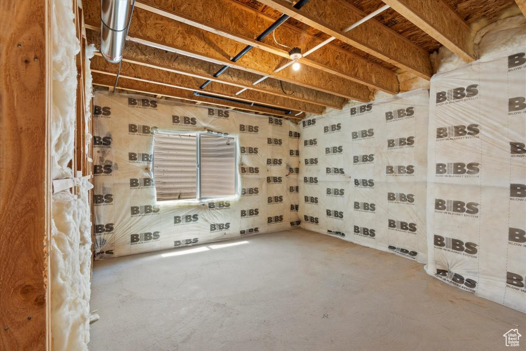 View of basement