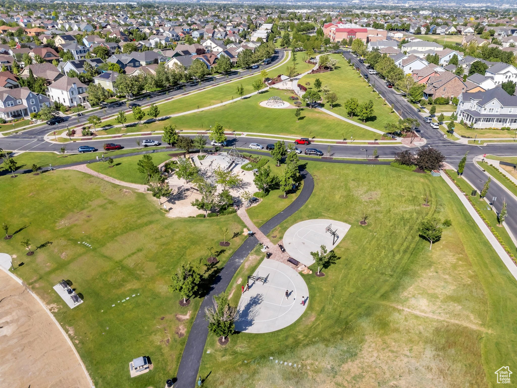 View of property location with nearby suburban area