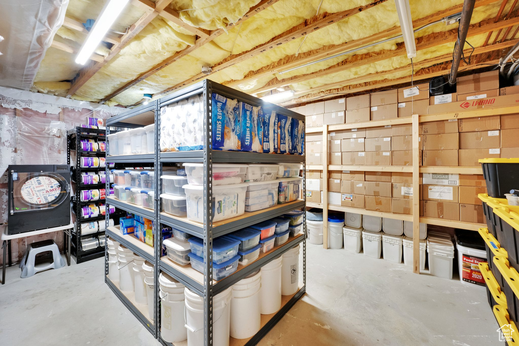 View of storage