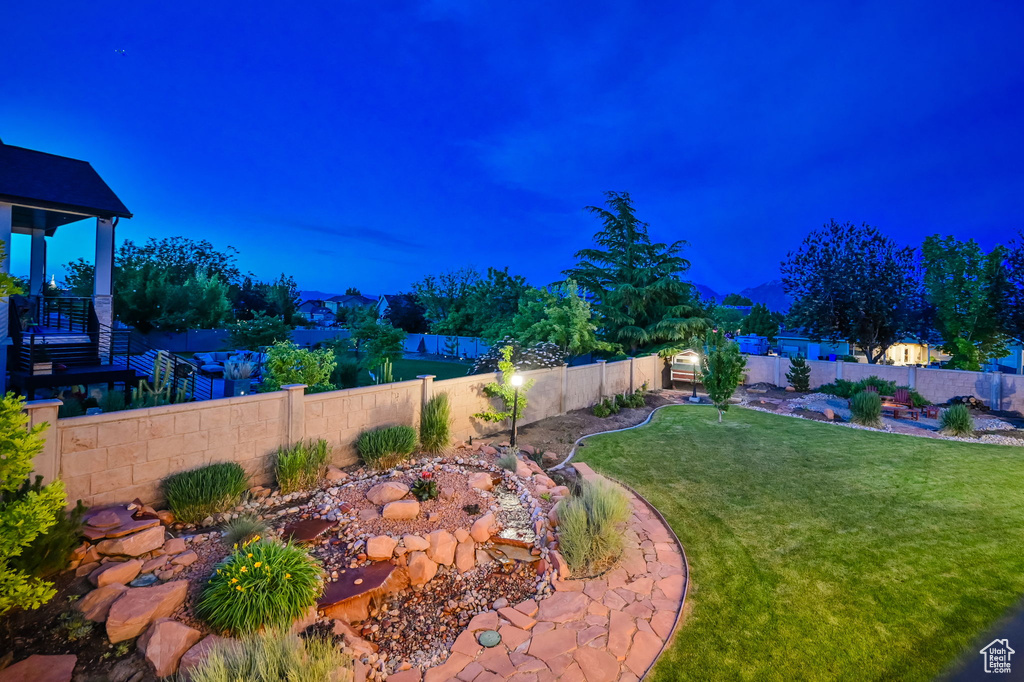 View of yard