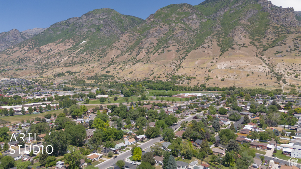 View of property location featuring a mountainous background