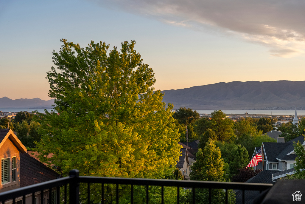 View of mountain backdrop