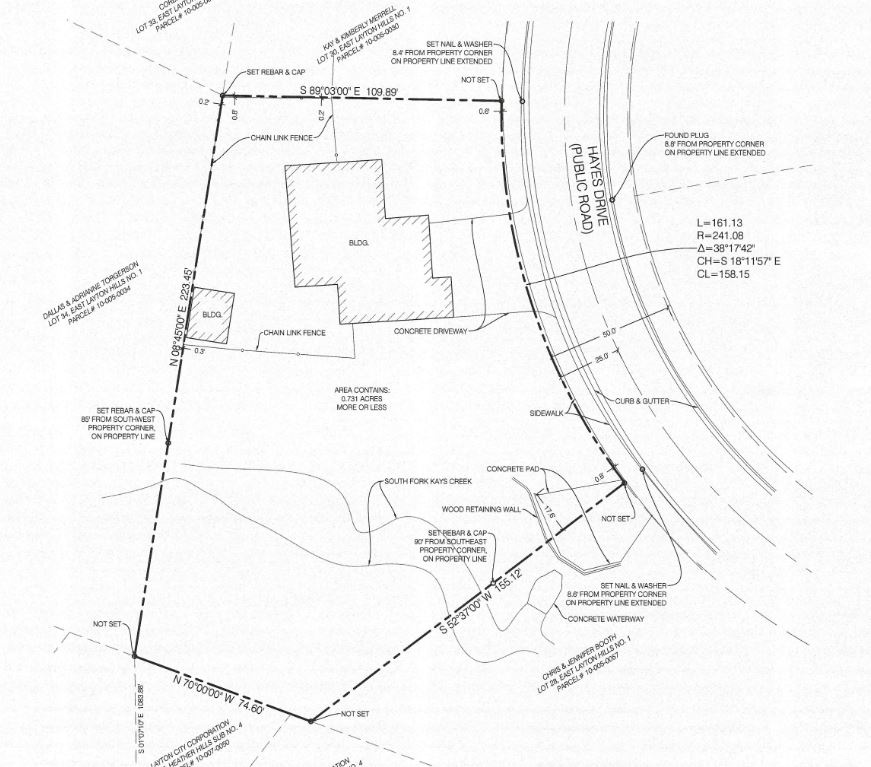 Survey map / technical document