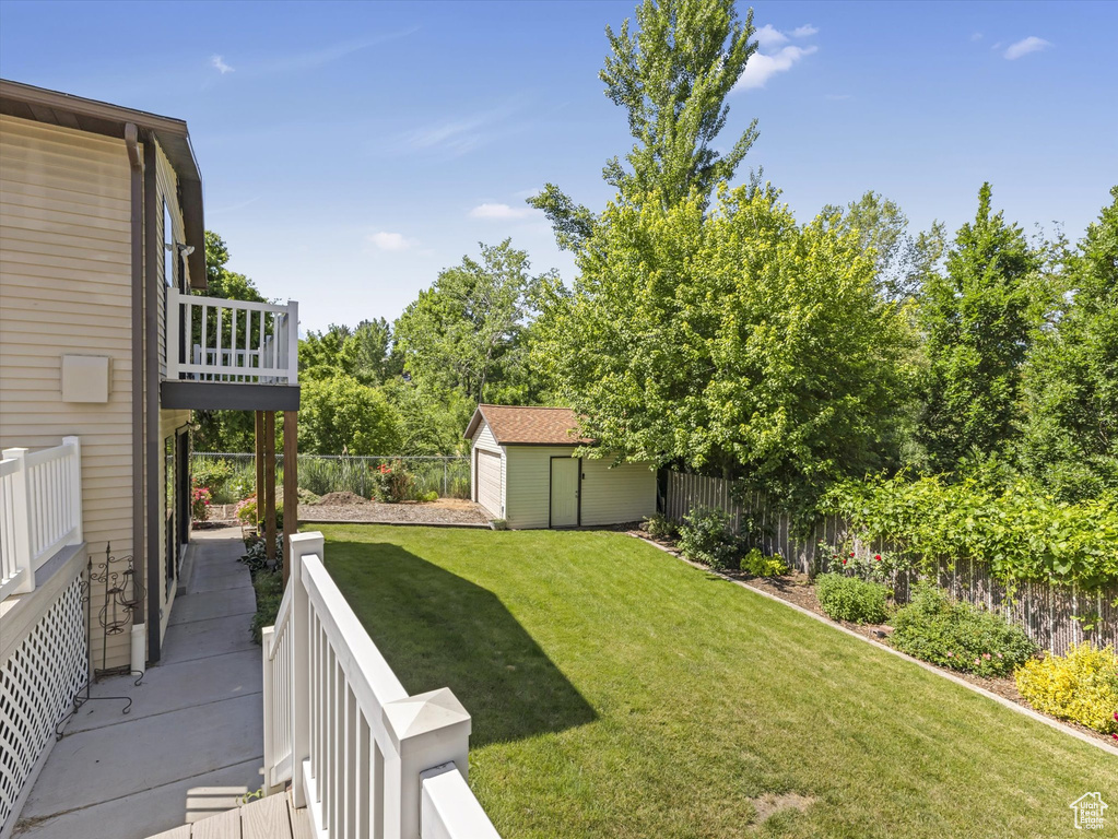 View of yard