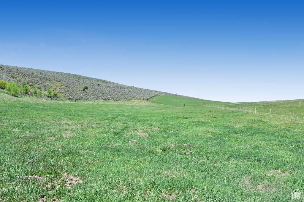Mountain view featuring rural landscape