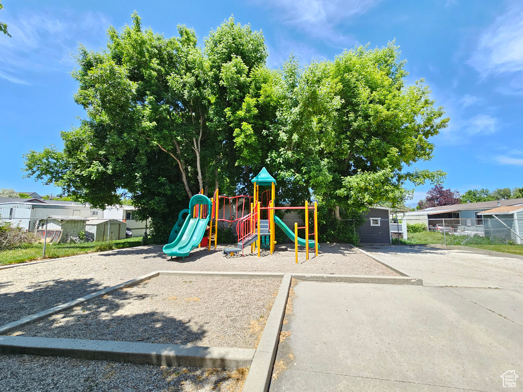 View of communal playground