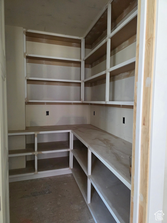 View of storage area