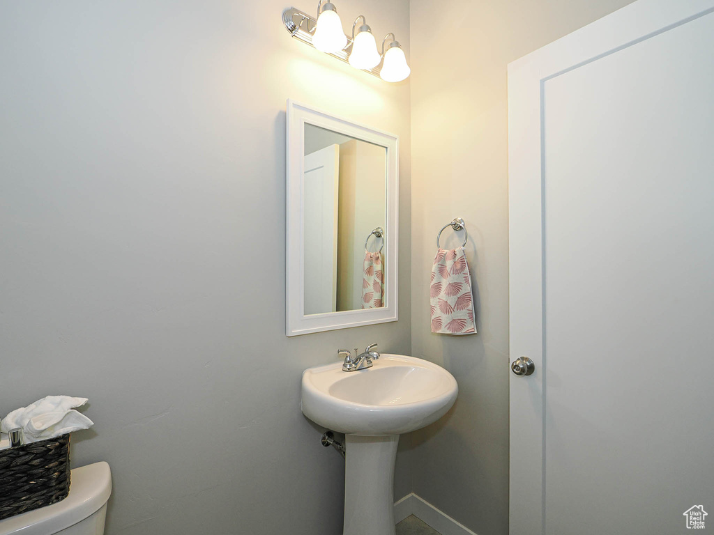 Bathroom featuring toilet