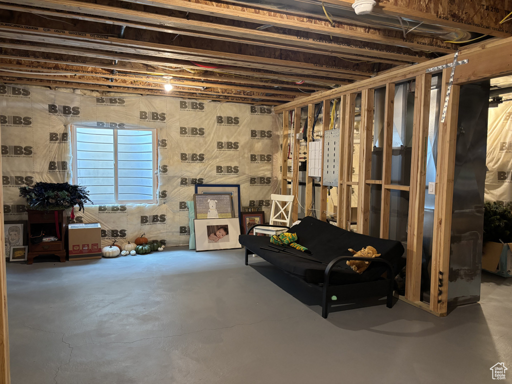 View of basement