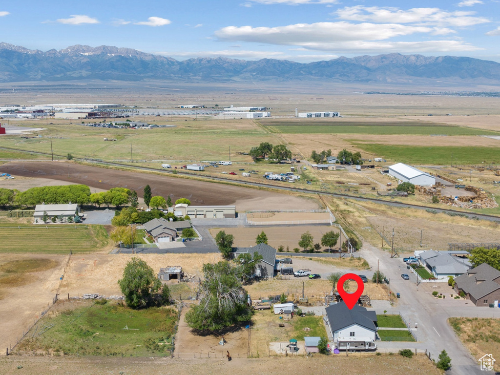 View of property location with a mountainous background and rural landscape